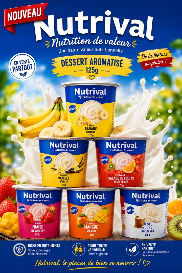 Nutrival Dessert Aromatisé
